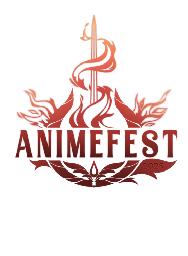 AnimeFest 2025 Logo Transparent Dark